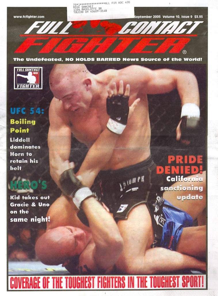 09/05 Full Contact Fighter Newspaper